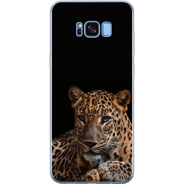 Samsung Galaxy S8 Gennemsigtig cover Leopard
