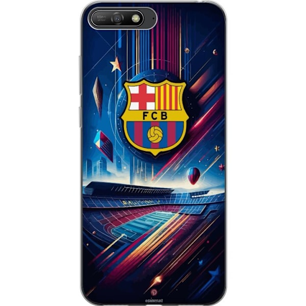 Huawei Y6 (2018) Gjennomsiktig deksel FC Barcelona