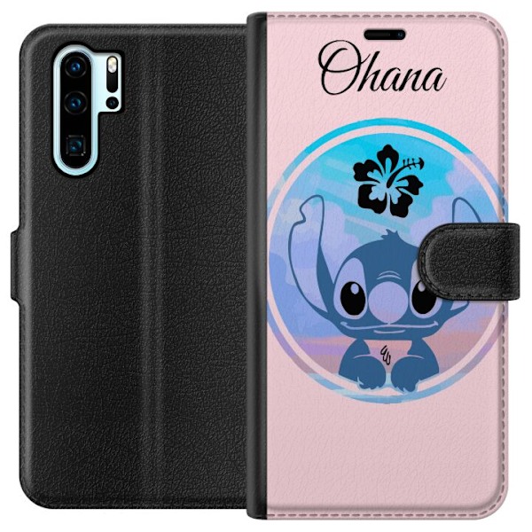 Huawei P30 Pro Lommeboketui Stitch Ohana