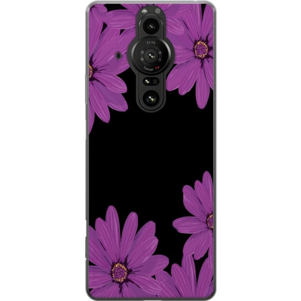 Sony Xperia Pro-I Gennemsigtig cover Blomsterarrangement