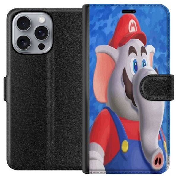 Apple iPhone 16 Pro Max Lommeboketui Super Mario Wonder