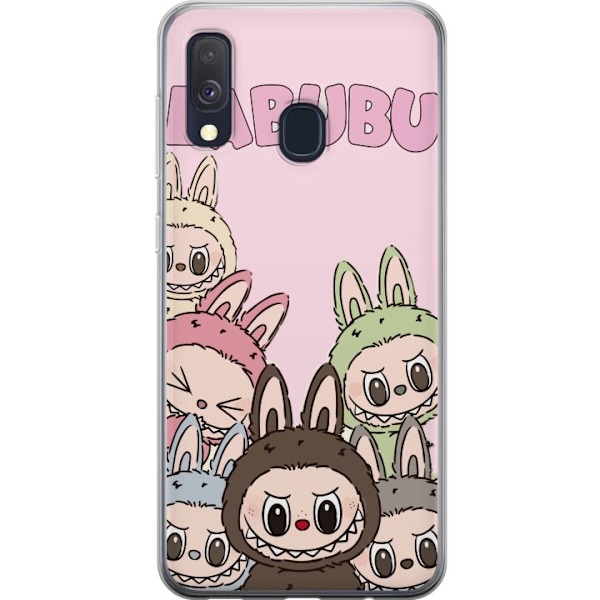 Samsung Galaxy A40 Gennemsigtig cover Labubu Classics