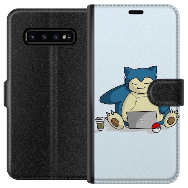Samsung Galaxy S10 Plånboksfodral Pokemon Rolig
