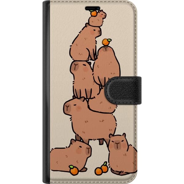 Kompatibelt Lommeboketui til Samsung Galaxy A20e Kapybara
