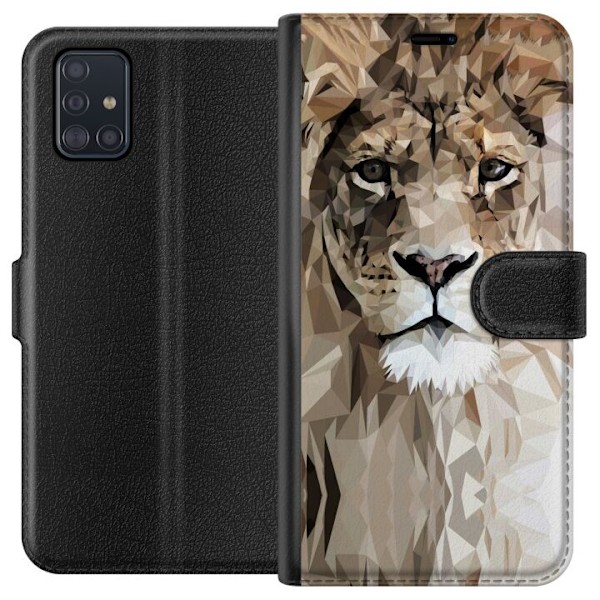 Samsung Galaxy A51 Plånboksfodral Lejon