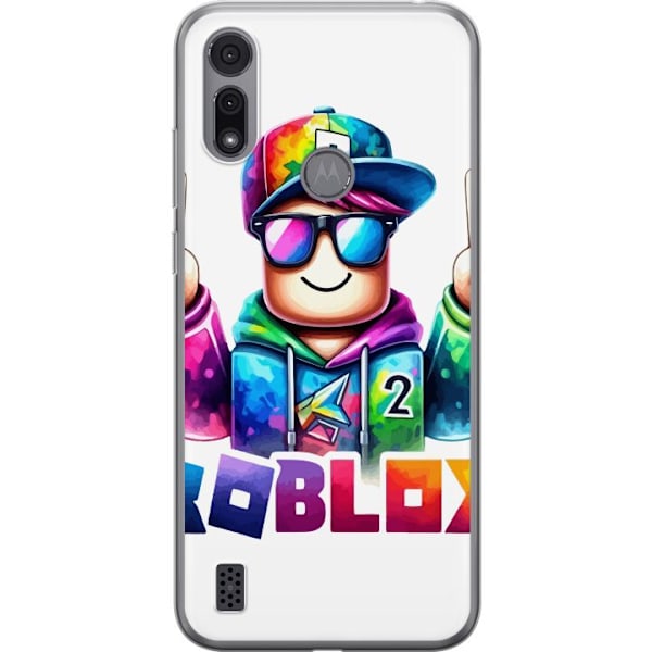 Motorola Moto E6i Gennemsigtig cover Roblox