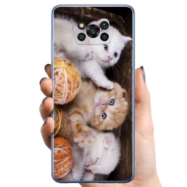 Xiaomi Poco X3 Pro TPU Matkapuhelimen kuori Kissat
