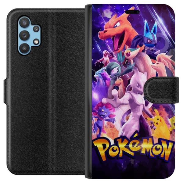 Kompatibelt Plånboksfodral till Samsung Galaxy A32 5G Pokémon