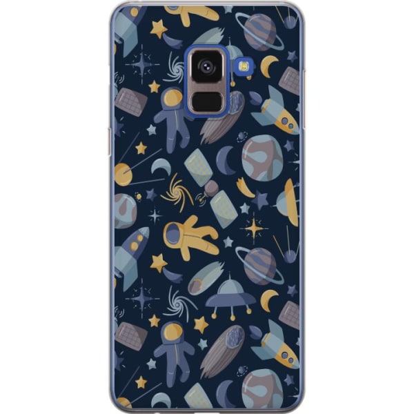 Samsung Galaxy A8 (2018) Gennemsigtig cover Rummet