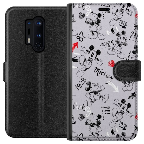 OnePlus 8 Pro Lompakkokotelo Disney kuviointi