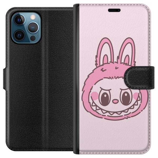 Apple iPhone 12 Pro Max Lompakkokotelo Labubu Eläinradan Bunny-versio
