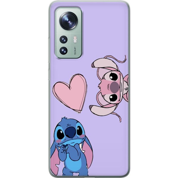 Xiaomi 12 Läpinäkyvä kuori Stitch Mode