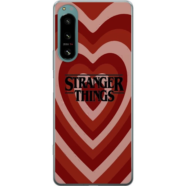 Sony Xperia 5 IV Genomskinligt Skal Stranger Things