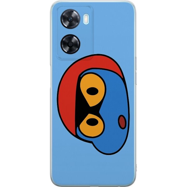 OnePlus Nord N20 SE Läpinäkyvä kuori Bold Bot Head