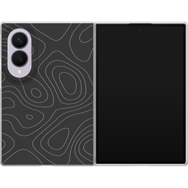 Kompatibel Mobilcover til Samsung Galaxy Z Fold8 Grå kortlinjer grå