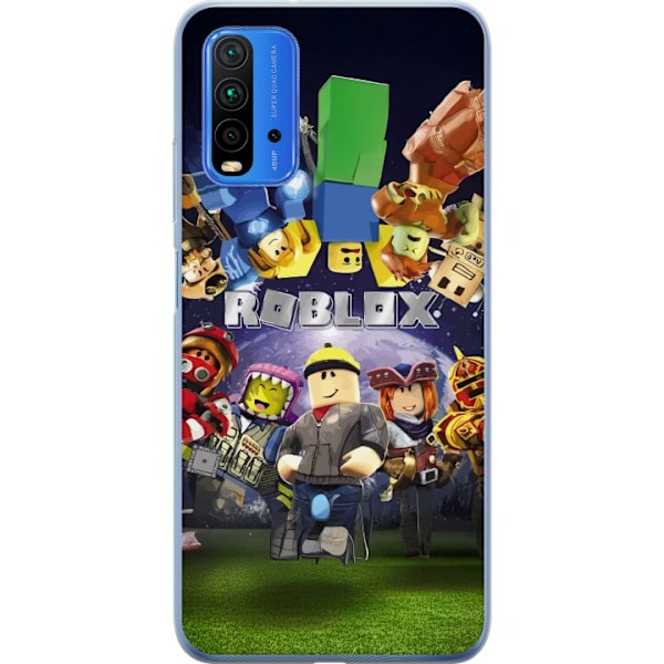 Xiaomi Redmi 9T Läpinäkyvä kuori Roblox Maailma - Pelaamisseikkailu Lapsille ja Nuorille