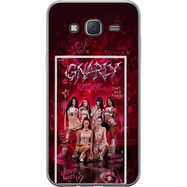 Kompatibelt Mobilskal till Samsung Galaxy J5 KATSEYE rosa