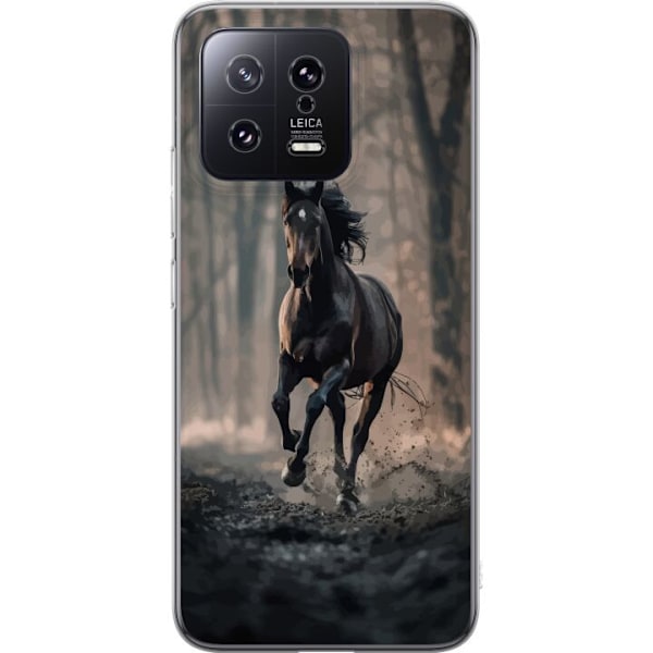 Xiaomi 13 Genomskinligt Skal Running horse