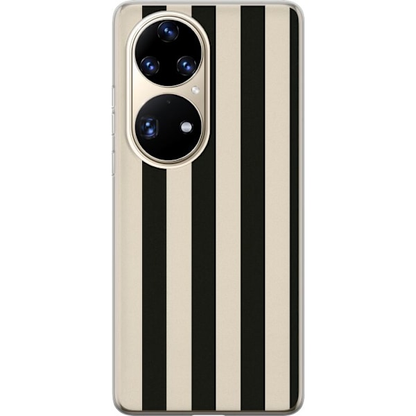 Huawei P50 Pro Genomskinligt Skal Line Flow