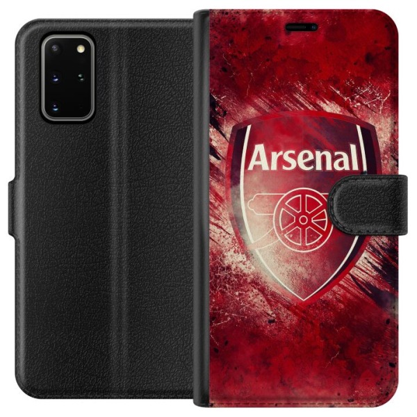 Samsung Galaxy S20+ Lompakkokotelo Arsenal Jalkapallo