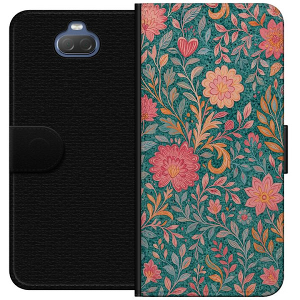Sony Xperia 10 Plus Lommeboketui Floral Dream