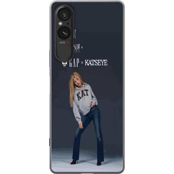 Kompatibelt Mobildeksel til Sony Xperia 10 VI KATSEYE blond modebild grå