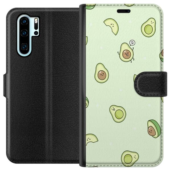 Kompatibelt Lommeboketui til Huawei P30 Pro Avokado