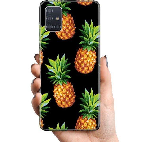 Samsung Galaxy A51 TPU Mobilskal Ananas