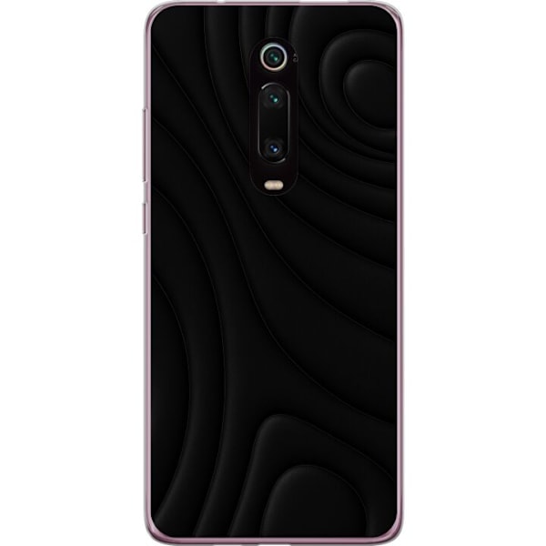 Xiaomi Mi 9T Pro  Läpinäkyvä kuori Tummat Aallot