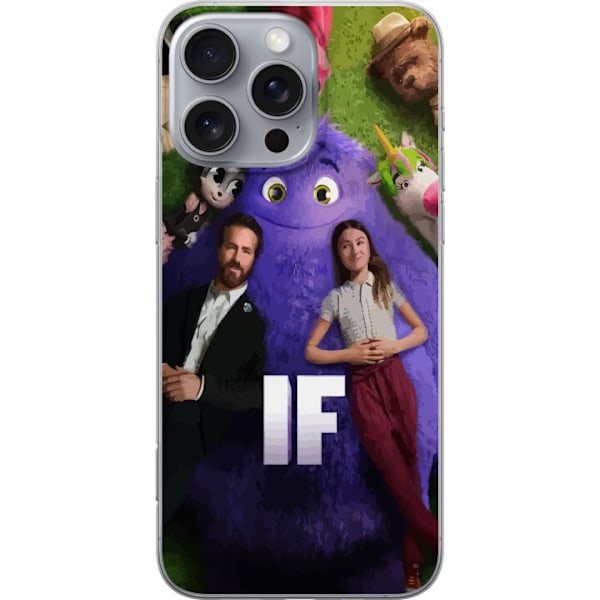 Apple iPhone 16 Pro Max Läpinäkyvä kuori IF: Låtsaskompisar