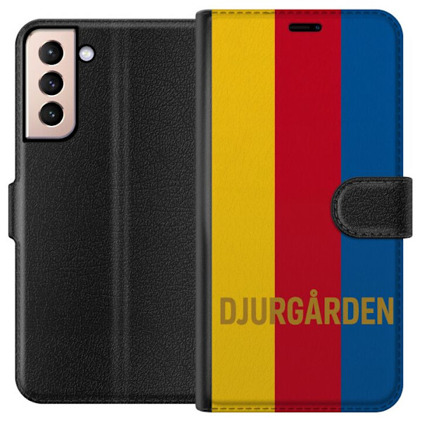 Samsung Galaxy S21 Lompakkokotelo Djurgården – jalkapallo