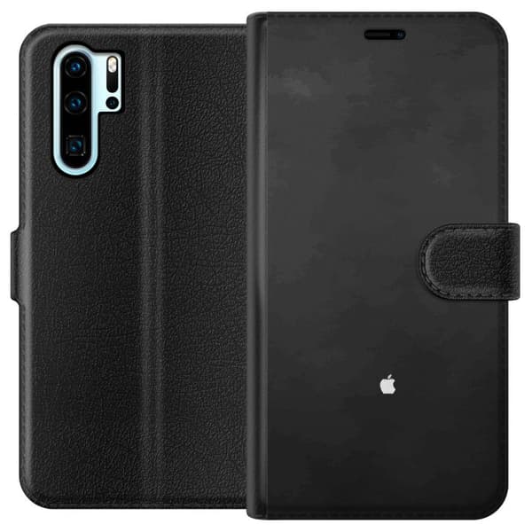 Kompatibelt Lommeboketui til Huawei P30 Pro Apple Grey