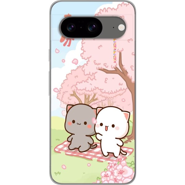 Google Pixel 8 Läpinäkyvä kuori Kawaii Kesä
