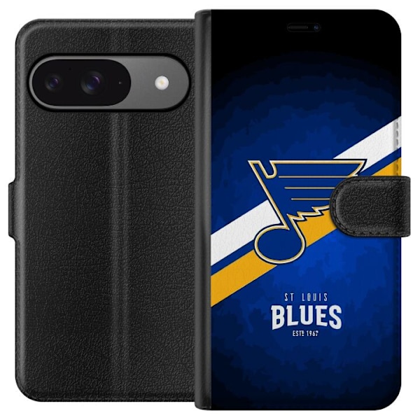 Google Pixel 9 Pro Lompakkokotelo St Louis Blues (NHL)