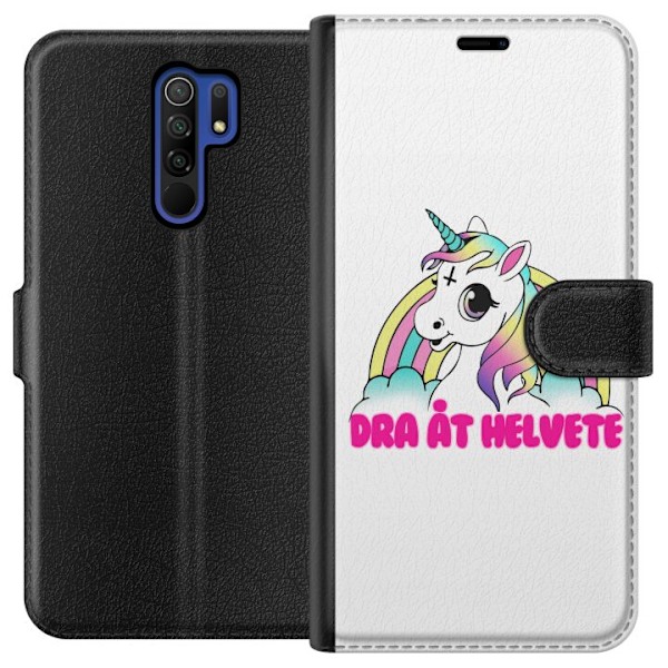 Xiaomi Redmi 9 Tegnebogsetui Unicorn