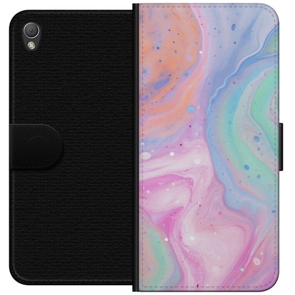 Sony Xperia Z3 Tegnebogsetui Pastelmarmor