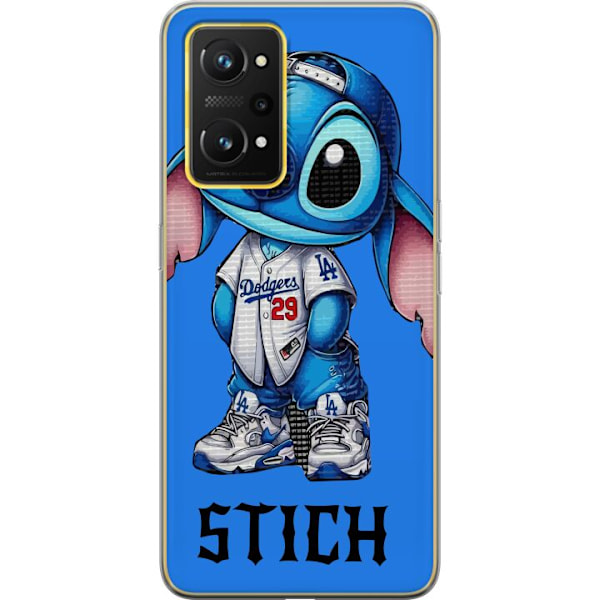 Realme GT Neo 3T Genomskinligt Skal Stitch