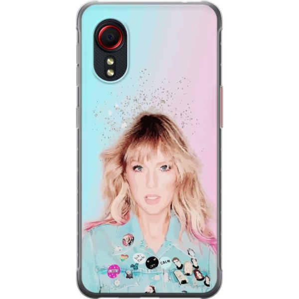 Samsung Galaxy Xcover 5 Genomskinligt Skal Taylor Swift Poetry