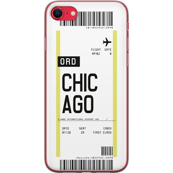 Apple iPhone SE (2022) Gennemsigtig cover Chicago