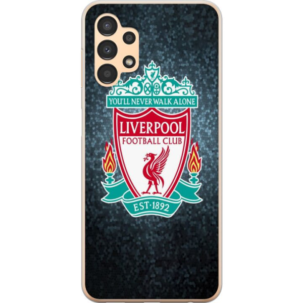 Samsung Galaxy A13 Genomskinligt Skal Liverpool Football Club