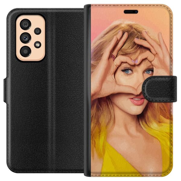 Kompatibelt Plånboksfodral till Samsung Galaxy A53 5G Taylor Swift