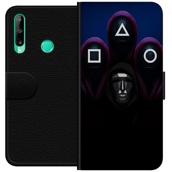 Huawei P40 lite E Plånboksfodral Squid Game Säsong 3 Nya Ikoner Populär Serie TV Motiv Asiatisk Drama Trend Ikoniskt Grafisk Design