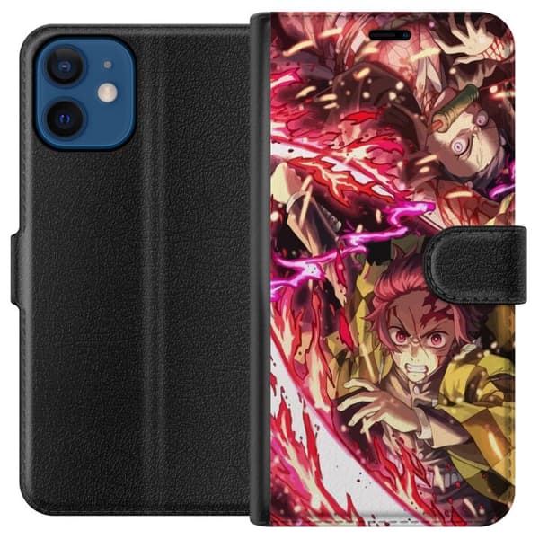 Kompatibelt Plånboksfodral till Apple iPhone 12 mini Demon Slayer