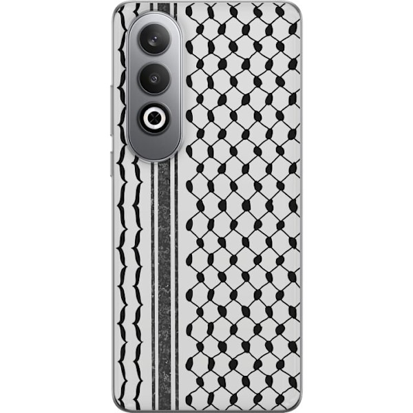 OnePlus Nord CE4 Läpinäkyvä kuori Palestiinalainen kuvio -