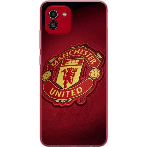Samsung Galaxy A03 Deksel / Mobildeksel - Manchester United FC