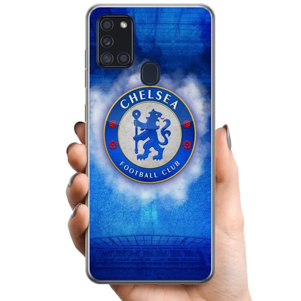 Samsung Galaxy A21s TPU Mobilskal Chelsea