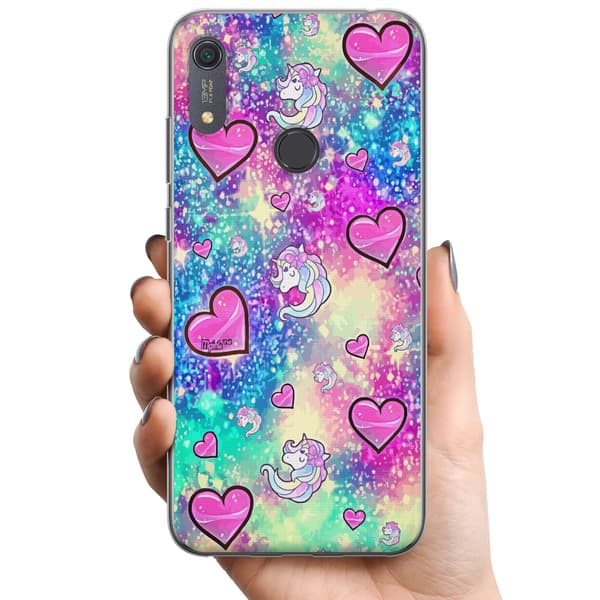 Kompatibelt Mobildeksel til Huawei Y6s (2019) Enhörning