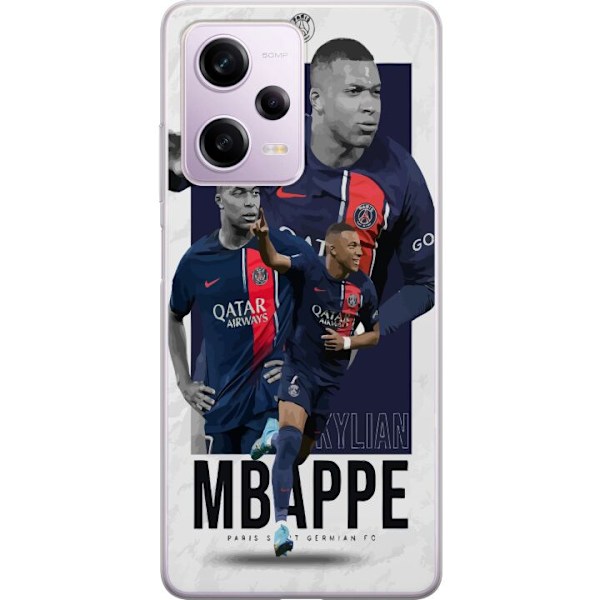 Xiaomi Redmi Note 12 Pro Läpinäkyvä kuori Kylian Mbappé