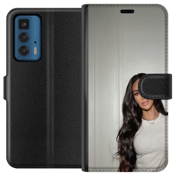 Motorola Edge 20 Pro Lommeboketui Kim Kardashian – Iconic Style Collection