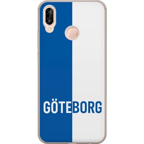 Huawei P20 lite Läpinäkyvä kuori Göteborg - jalkapallo